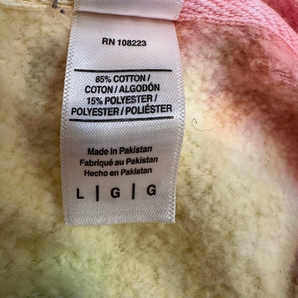 Barstool Sports Tie-Dye Hoodie Unisex Size Large HUNGOVER 🍻🥂 - Picture 8 of 10